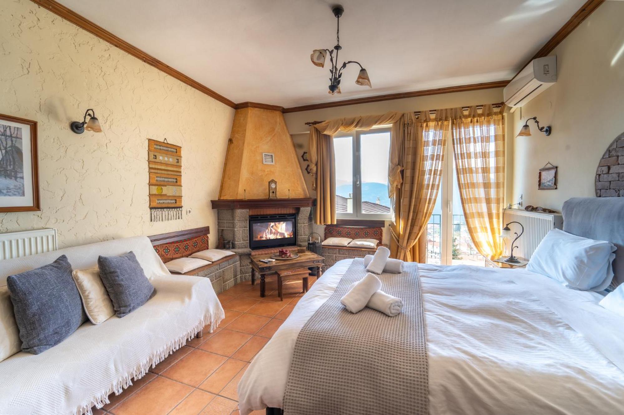 Semeli Guesthouse Karpenísion Екстериор снимка