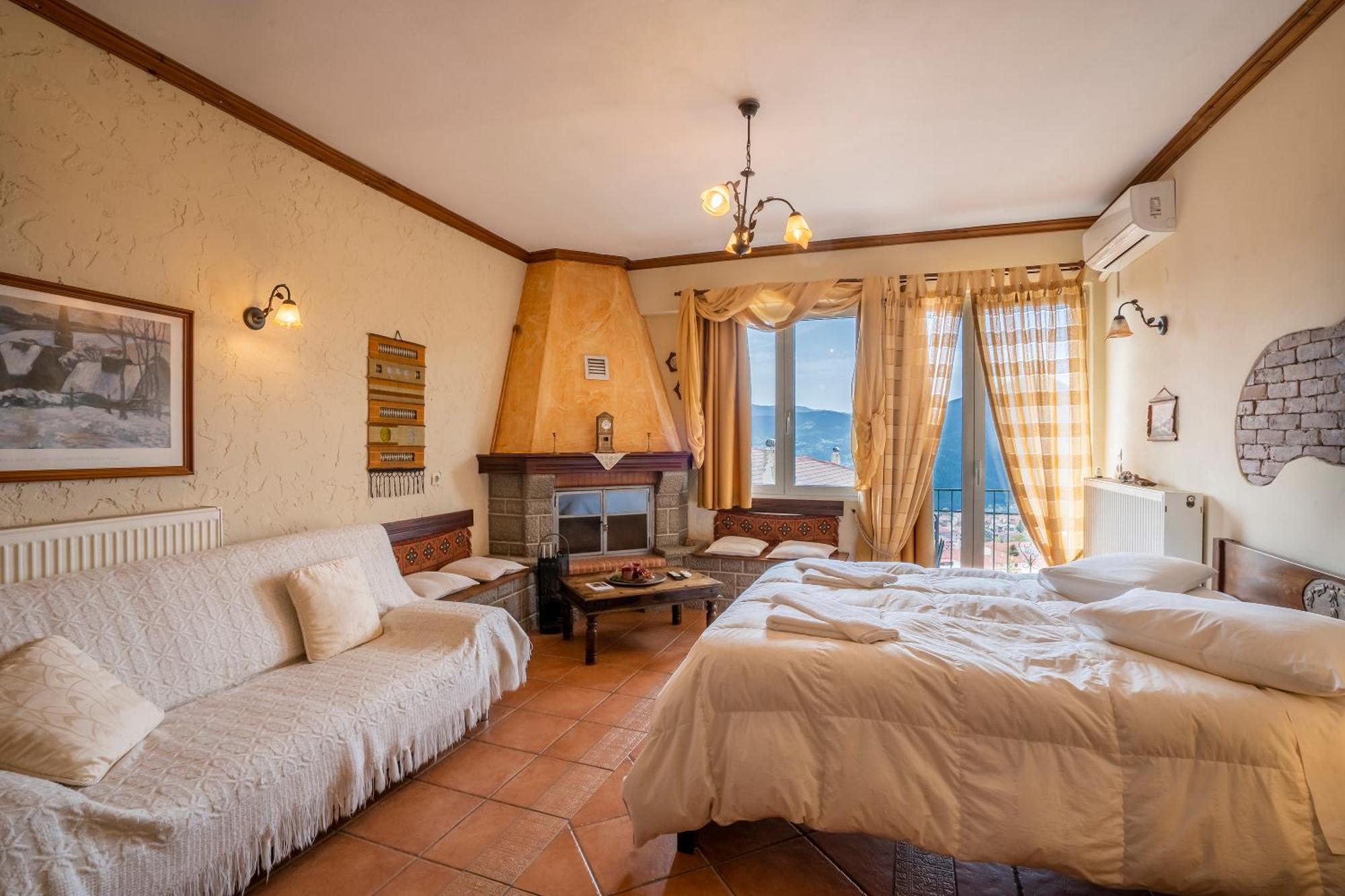 Semeli Guesthouse Karpenísion Екстериор снимка